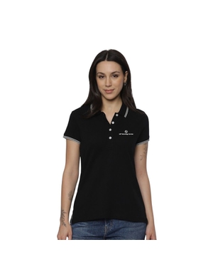 Allen Solly Polo T-shirt Women- Black